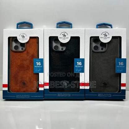 Santa Barbara Polo Kright Case For iPhone 16 Pro