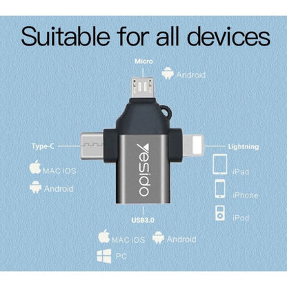 Yesido 3 In 1 OTG USB3.0 Super Fast Data Transmission