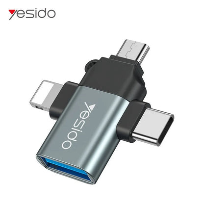 Yesido 3 In 1 OTG USB3.0 Super Fast Data Transmission