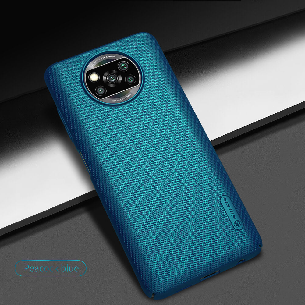 Nillkin Super Frosted Shield Matte cover case for Xiaomi Pocophone X3 NFC (Poco X3 NFC), Poco X3 Pro