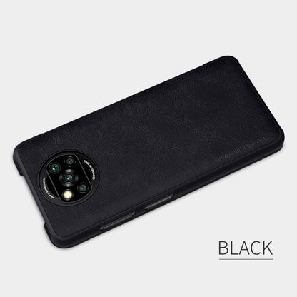 Nillkin Qin Series Leather case for Xiaomi Pocophone X3 NFC (Poco X3 NFC), Poco X3 Pro