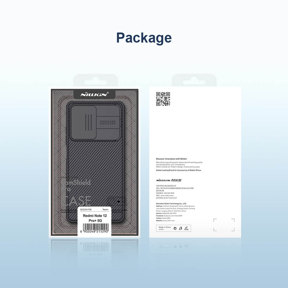 Nillkin CamShield Pro cover case for Xiaomi Redmi Note 12 Pro Plus
