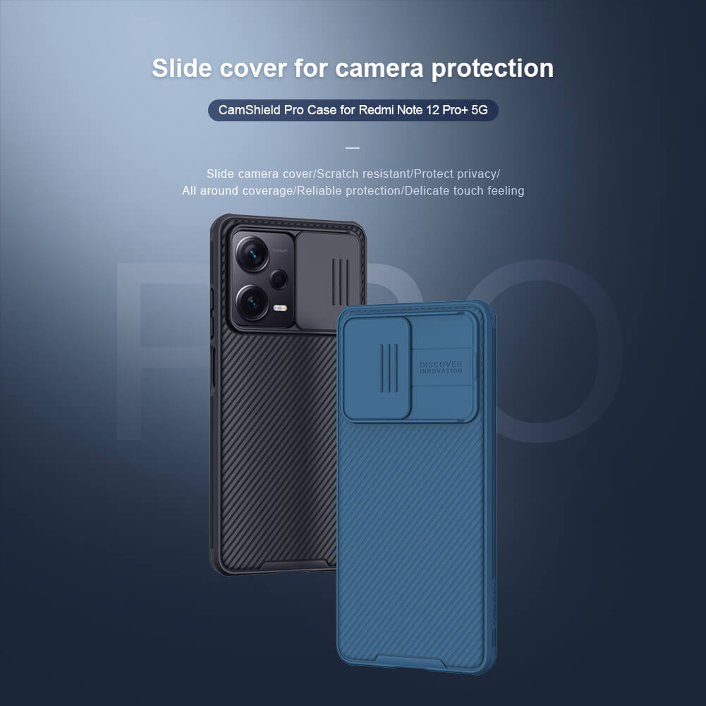 Nillkin CamShield Pro cover case for Xiaomi Redmi Note 12 Pro Plus