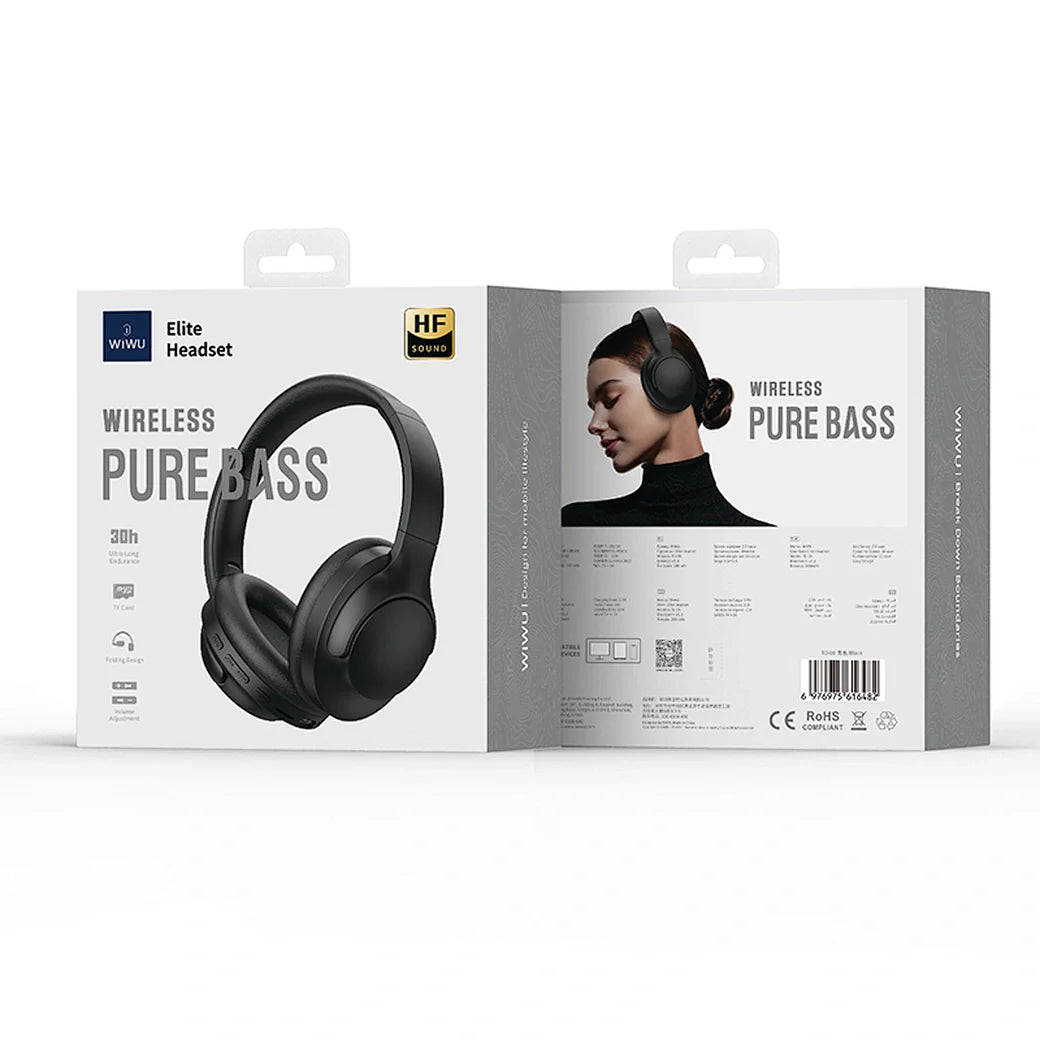 WiWU TD-08 Elite Wireless Headset Comfort & Exceptional Audio