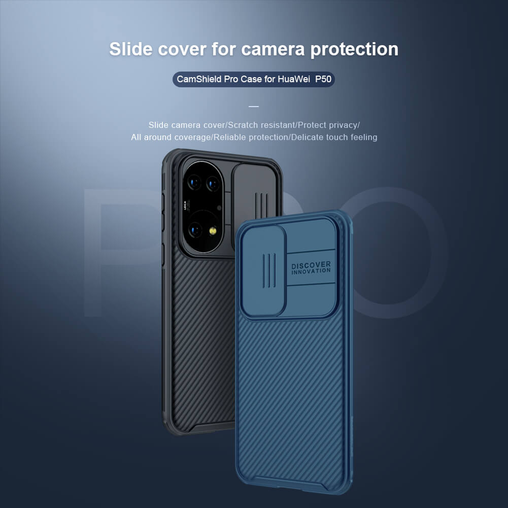 Nillkin CamShield Pro cover case for Huawei P50