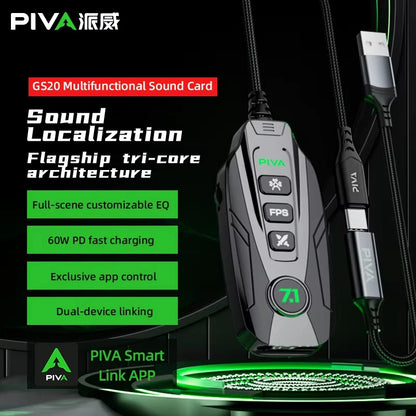 PIVA GS20 Virtual 7.1 Channel 360