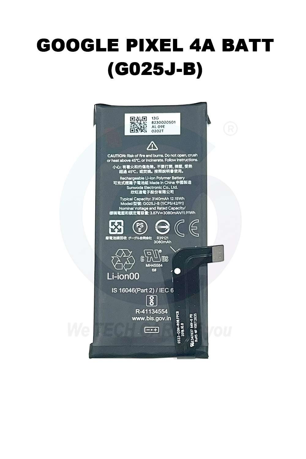 Google Pixel 4a Battery