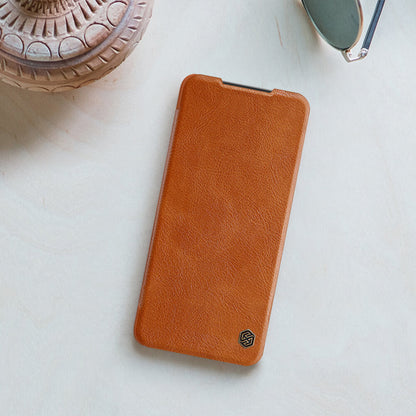 Nillkin Qin Series Leather case for Xiaomi Pocophone X3 NFC (Poco X3 NFC), Poco X3 Pro