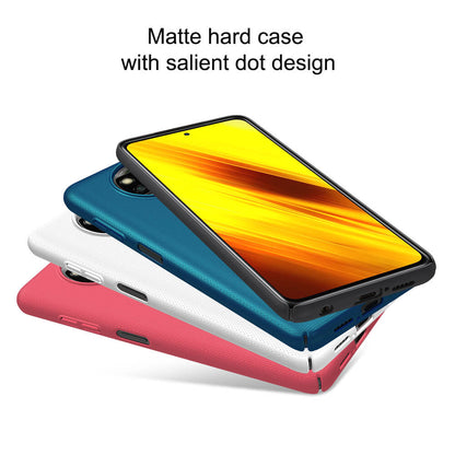 Nillkin Super Frosted Shield Matte cover case for Xiaomi Pocophone X3 NFC (Poco X3 NFC), Poco X3 Pro