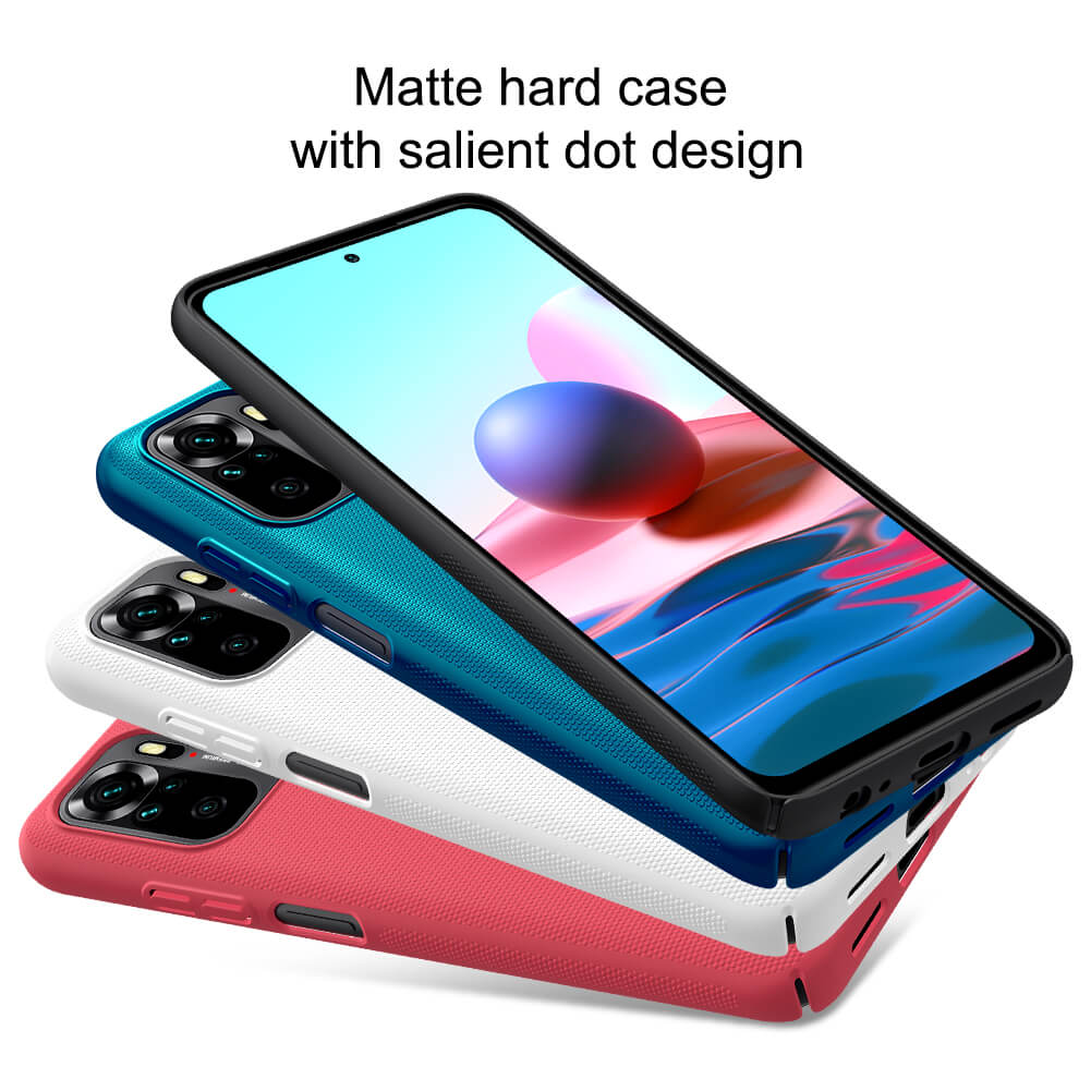 Nillkin Super Frosted Shield Matte cover case for Xiaomi Redmi Note 10 4G, Redmi Note 10S