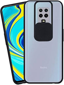 Silicone Case With Camera Slider For Xiaomi Redmi Note 9