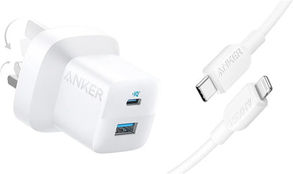 Anker 323 Charger (33W) With Cable Type C To Type C 3 Ft