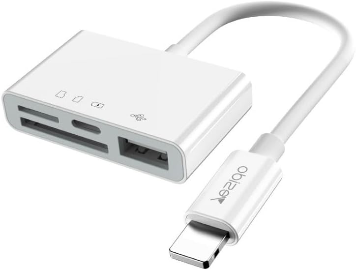 Yesido OTG Adapter Dual Lightning To TF SD USB