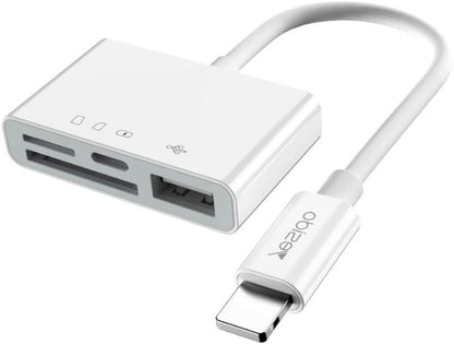 Yesido OTG Adapter Dual Lightning To TF SD USB