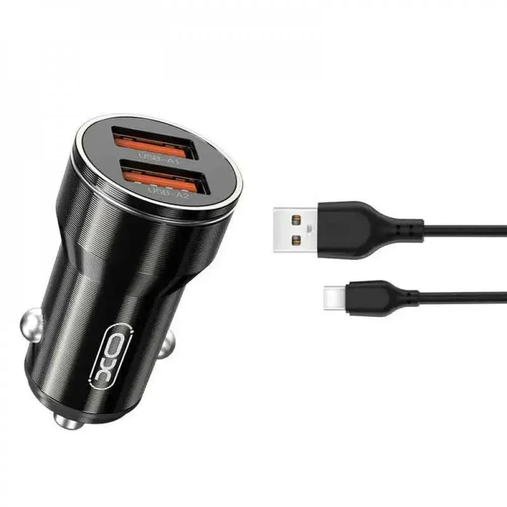 XO-CC48 Metal Car Charger With Cable