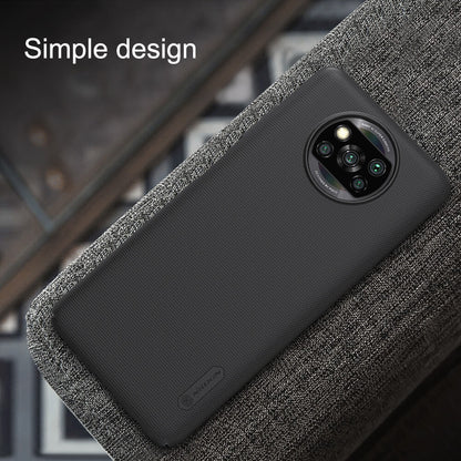 Nillkin Super Frosted Shield Matte cover case for Xiaomi Pocophone X3 NFC (Poco X3 NFC), Poco X3 Pro