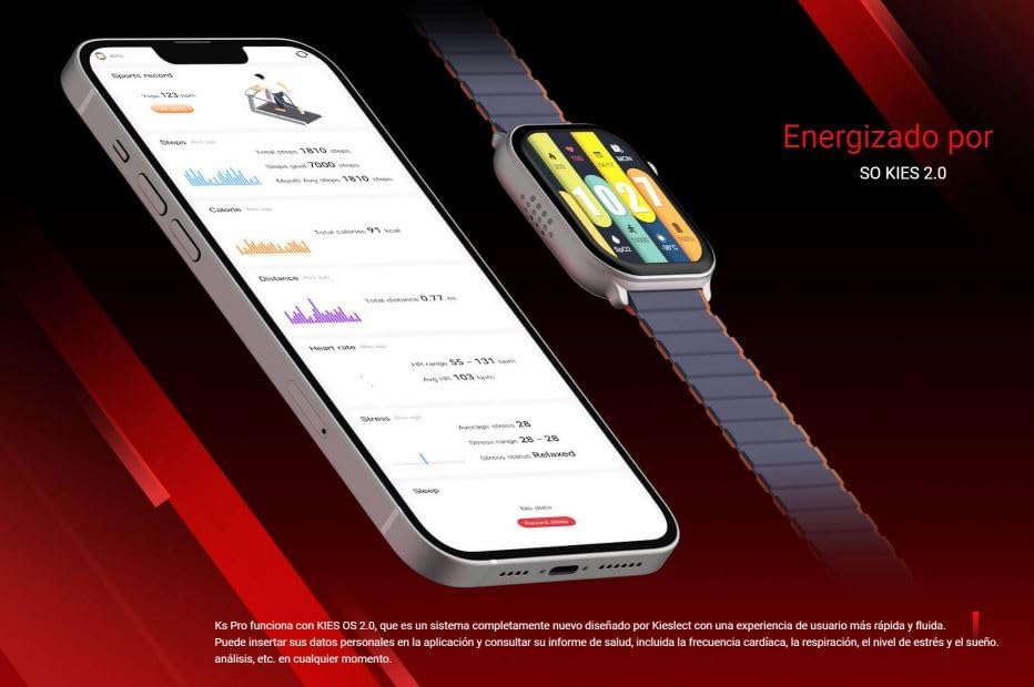 ساعة ذكية Kieslect Ks Pro Smartwatch