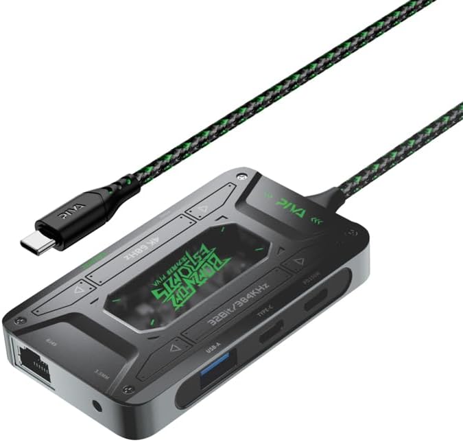 PIVA DS7 PRO Type-C Hub, 7 Ports