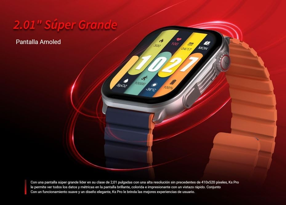 ساعة ذكية Kieslect Ks Pro Smartwatch