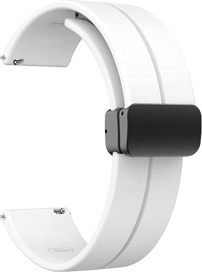 22mm Magnetic Silicone Watch Strap