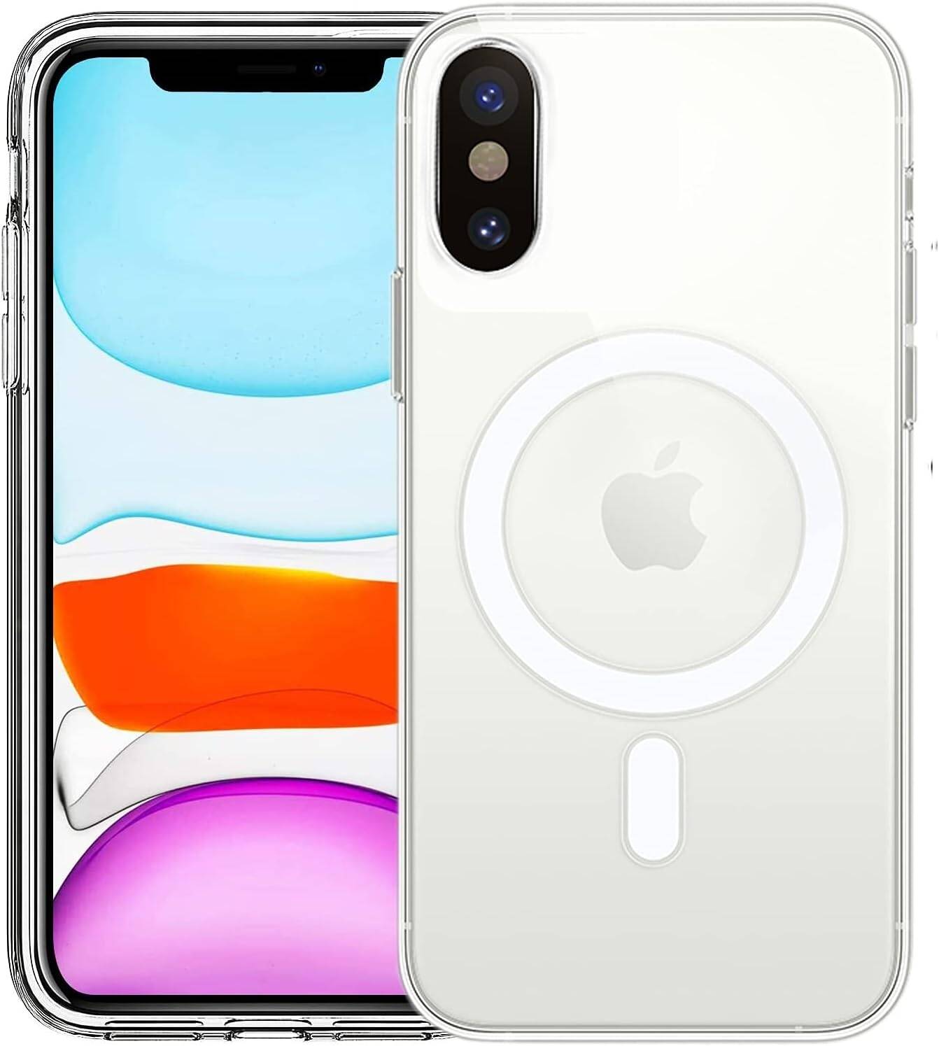 CLEAR CASE MAGNETIC FOR IPHONE XS MAX