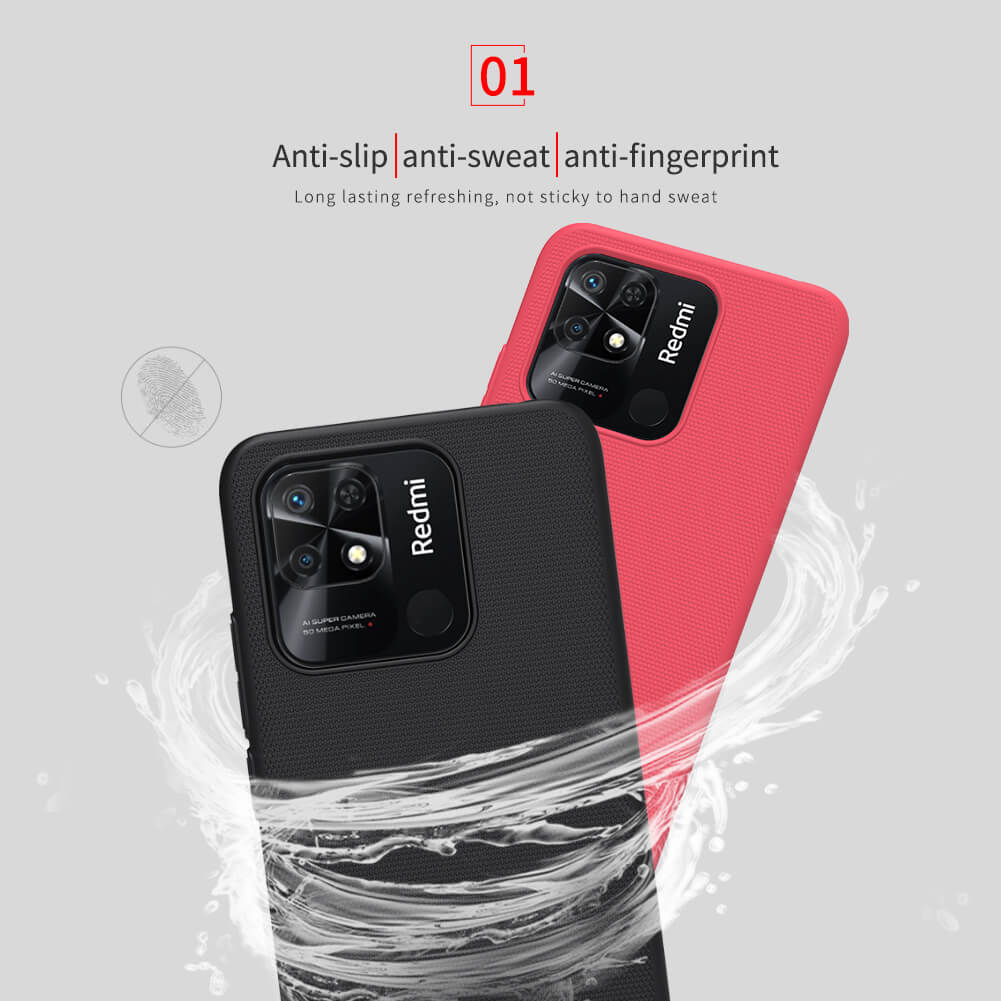 Nillkin Super Frosted Shield Matte cover case for Xiaomi Redmi 10C
