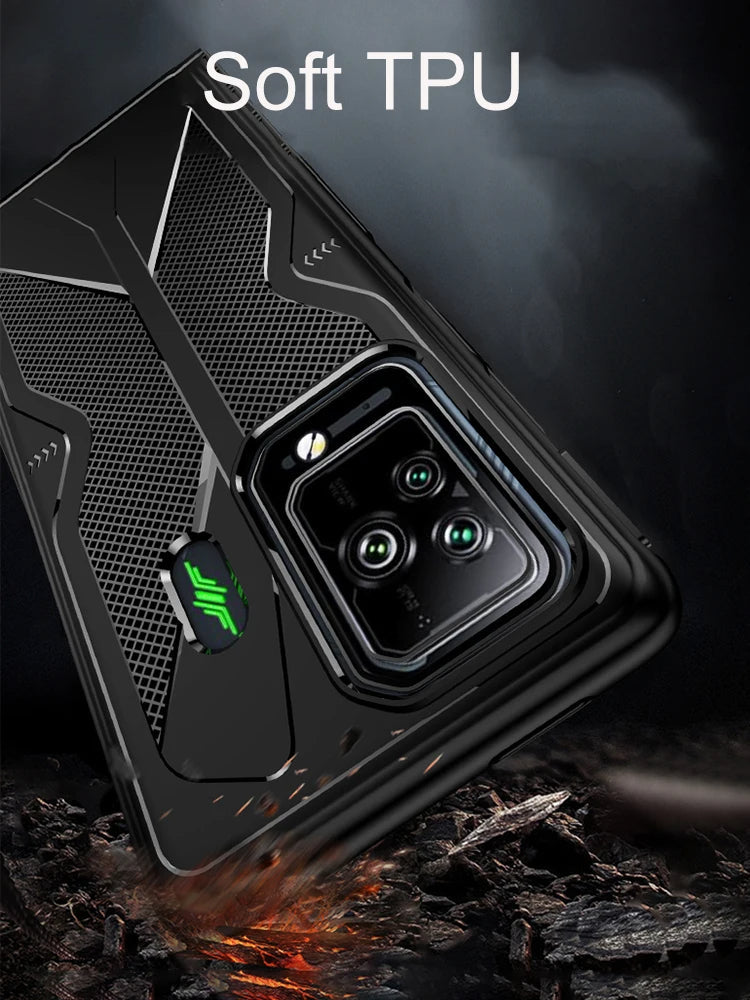 Exelle Silicone Case For Black Shark 5, Black Shark 5 Pro