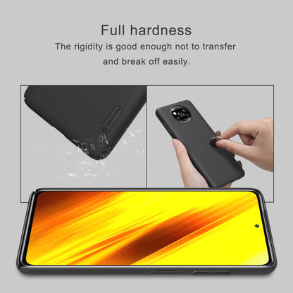 Nillkin Super Frosted Shield Matte cover case for Xiaomi Pocophone X3 NFC (Poco X3 NFC), Poco X3 Pro