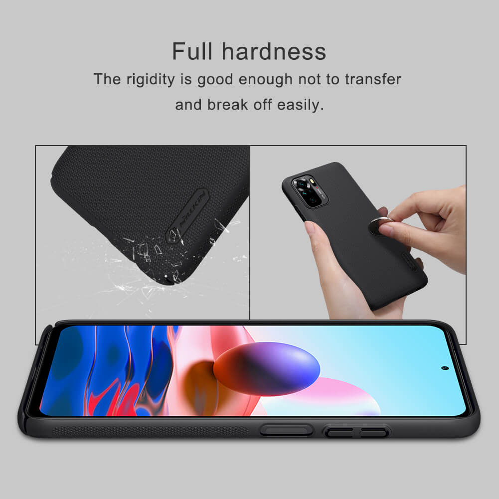 Nillkin Super Frosted Shield Matte cover case for Xiaomi Redmi Note 10 4G, Redmi Note 10S