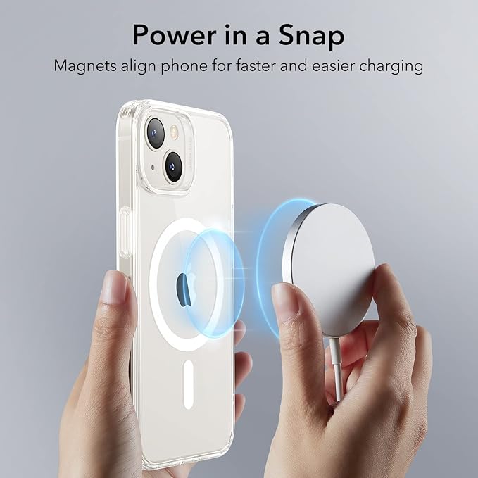 Clear With Magneti For iPhone 14