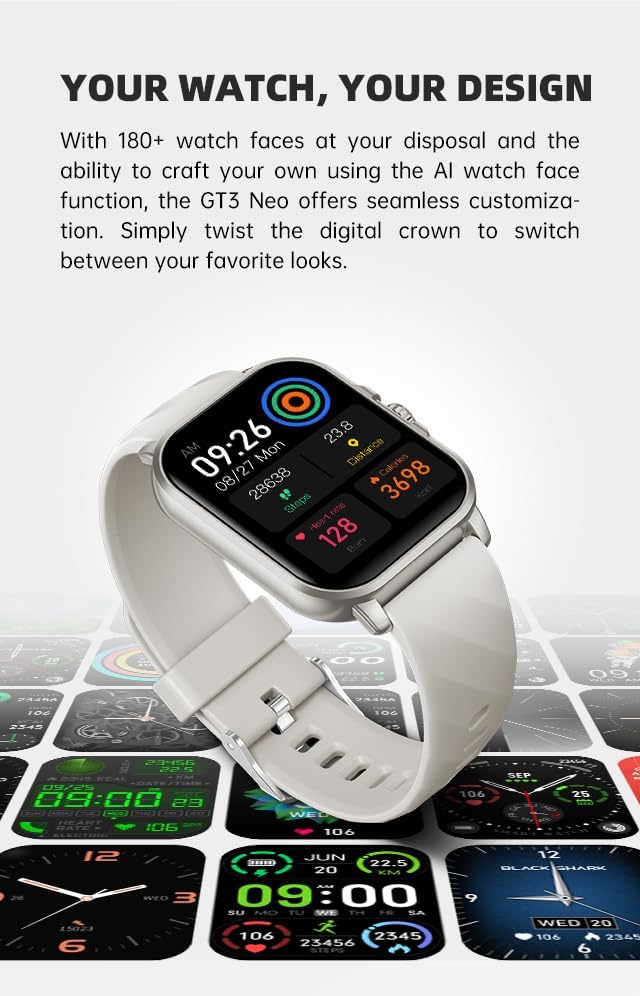 Black Shark Watch GT3 Neo