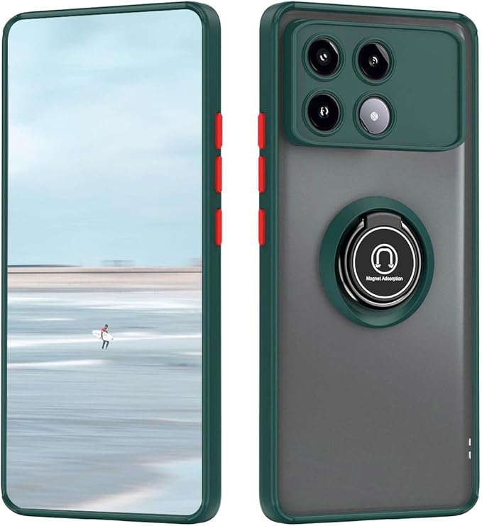 Silicone Case With Grip For POCO X6 Pro 5G
