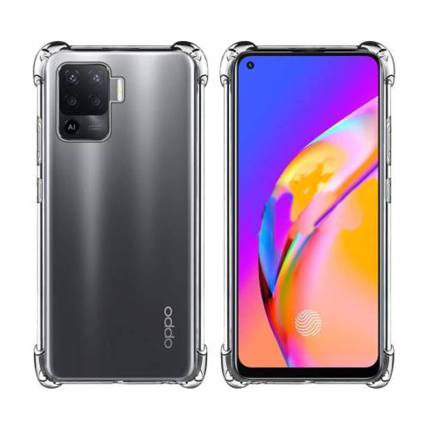 Clear Case For Oppo F19 Pro+