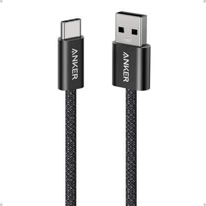 ANKER Zolo USB A to USB C Fast Charging 3ft/0.9m Cable