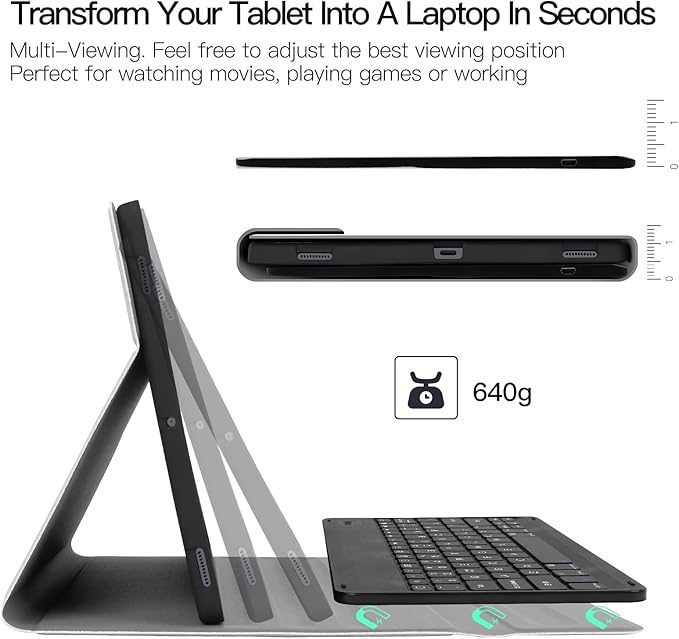 Exelle Keyboard Design For Samsung Tablet Galaxy S7/S8