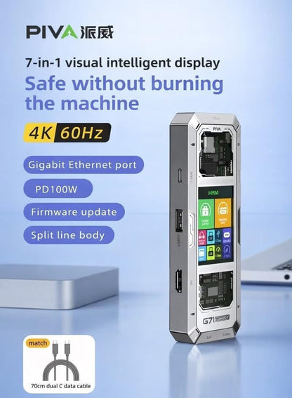 PIVA G71 7-in-1 Smart Display Docking Station