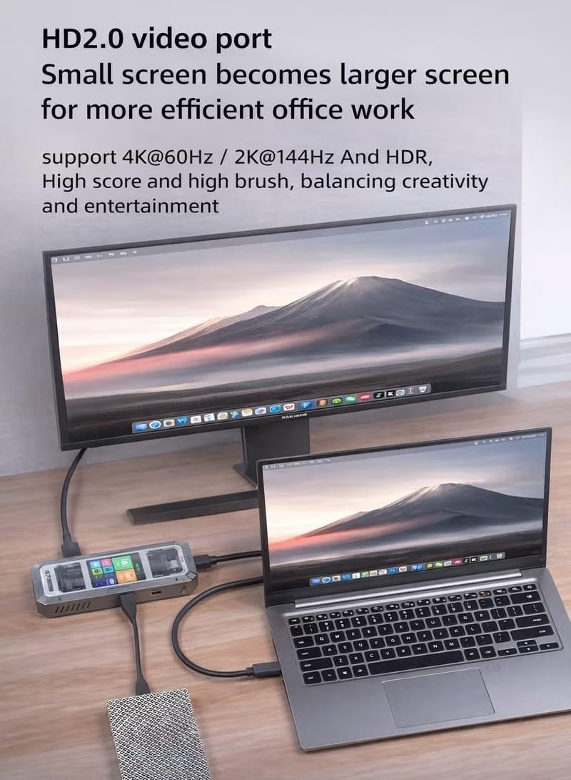 PIVA G71 7-in-1 Smart Display Docking Station