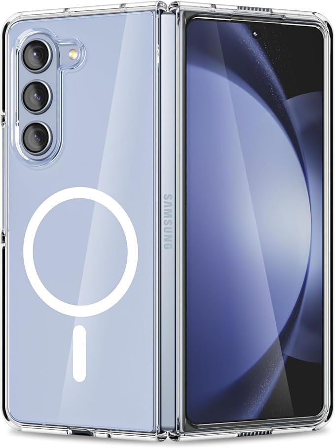 Clear Magnetic Case For Samsung Galaxy Z Fold 5