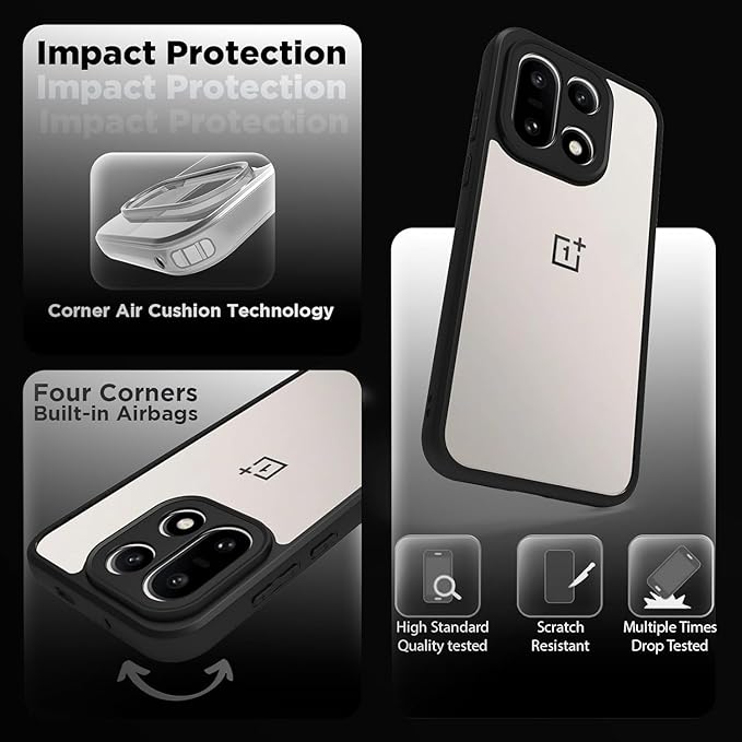 clear case with fram for oneplus 15R