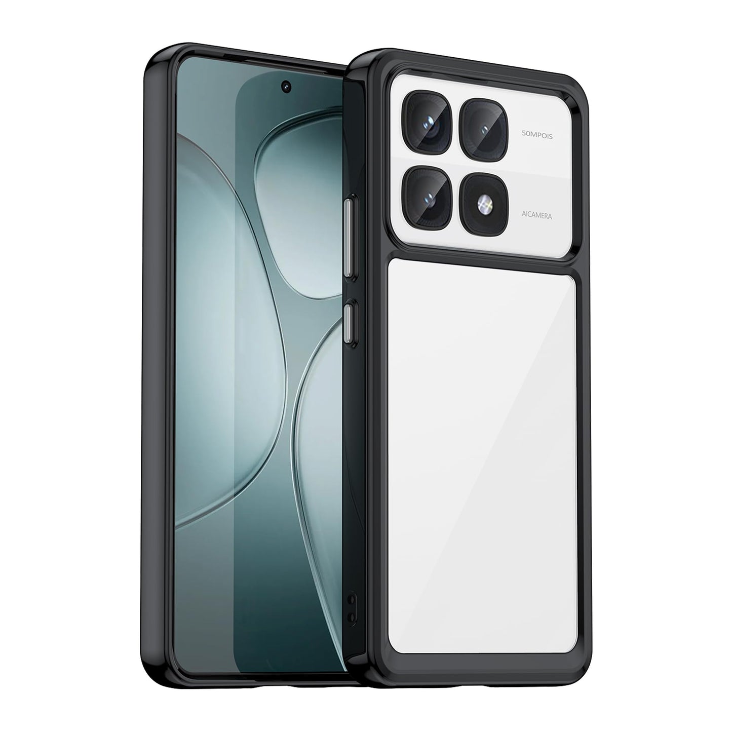 Clear Case With Frame For Xiaomi 14T Pro
