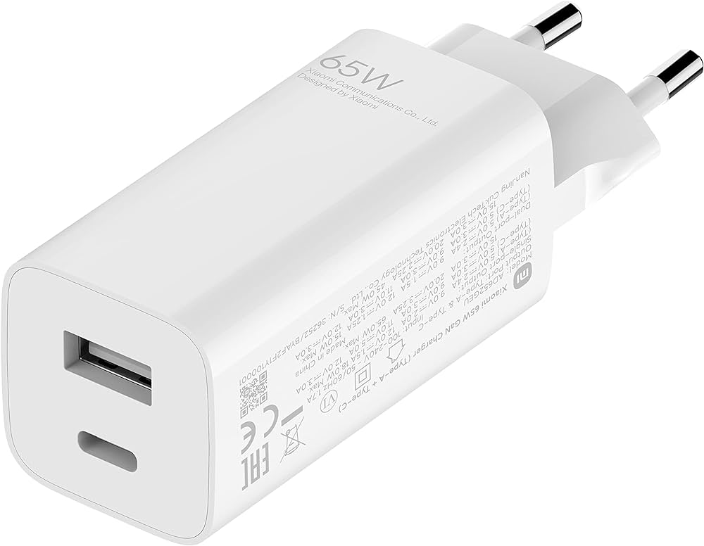 Xiaomi 65W Gan Charger (Type A + Type C )