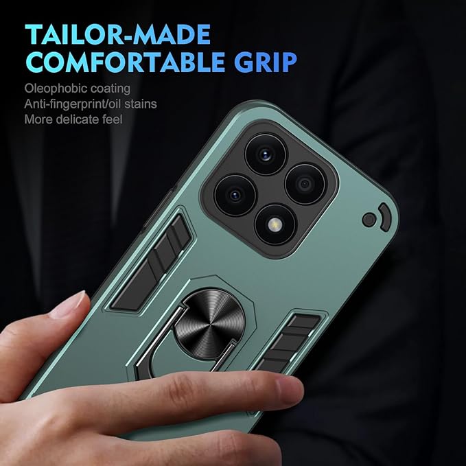 silicon case with crip for honor x7d