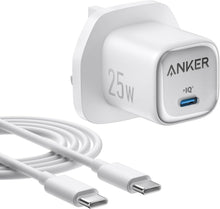 Anker 25W Compact Fast Charger with USB-C Cable