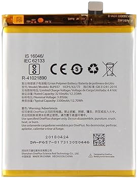 Oneplus 6 battery BLP67