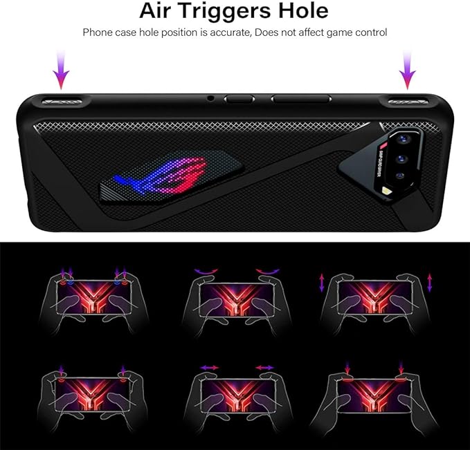 Exelle Silicone Case For Asus Phone ROG 5