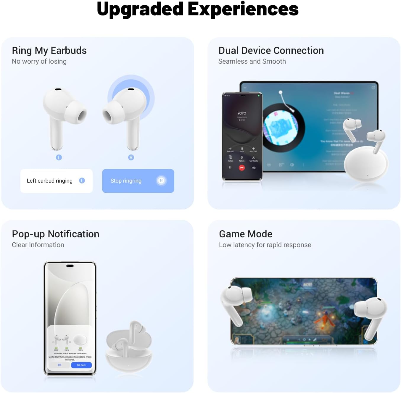 HONOR Earbuds S8 Wireless Bluetooth