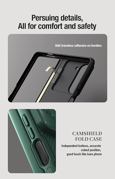 Nillkin Camshield Fold Bracket Version Camera protective cover case for Samsung Galaxy Z Fold 5