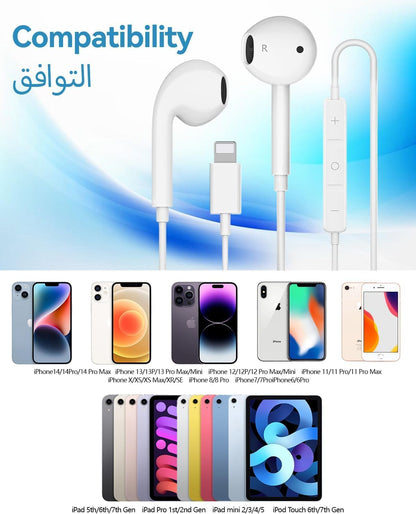 WIWU Earbuds EB302 Lightning Wired Headphones