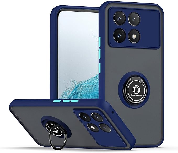 Silicone Case With Grip For Poco X6 Pro 5G