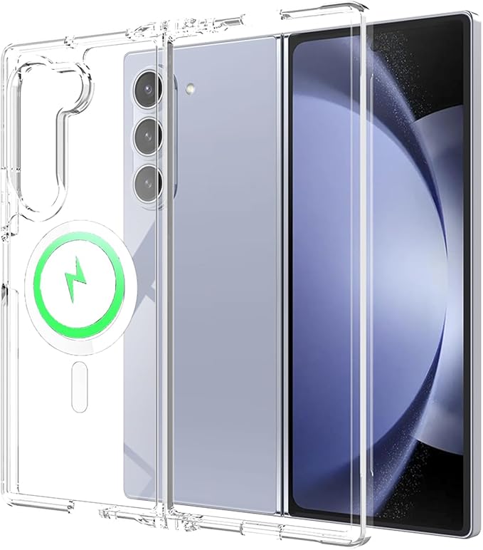 Clear Magnetic Case For Samsung Galaxy Z Fold 6